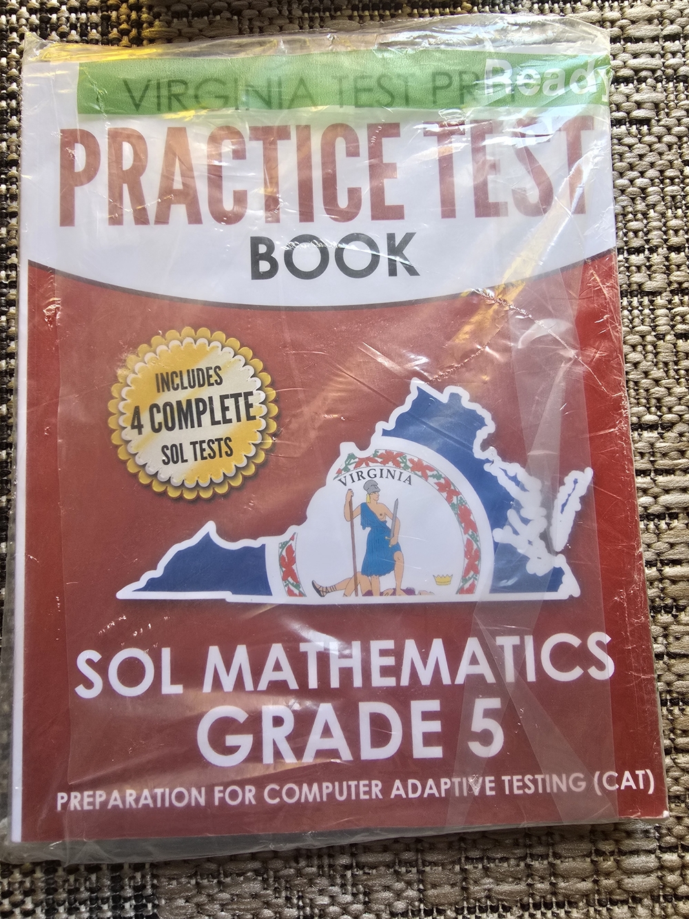 Practice Test Book SOL Mathematics Grade 5